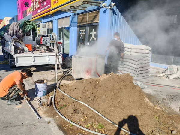 汉滨顶管注浆加固